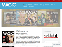 Tablet Screenshot of magicseen.co.uk